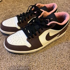 Nike - Men's Air Jordan Low Mocha Brown Sneakers